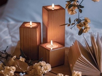 جاشمعی چوبی