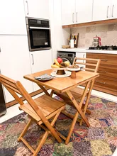 میز و صندلی تاشو چوبی gallery3