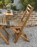 صندلی تاشو چوبی thumb 9