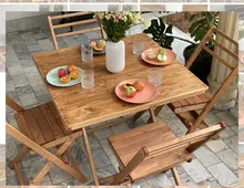 میز و صندلی تاشو چهار نفره gallery6