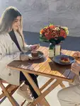 میز و صندلی تاشو چوبی دو نفره thumb 9