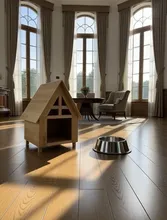 لانه چوبی سگ و گربه خانگی gallery2